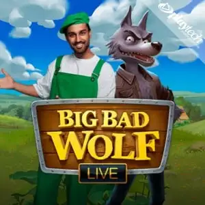 Big Bad Wolf Live casino spel gebaseerd op de populaire Quickspin slot