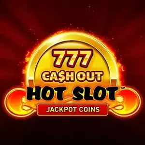 Hot Slot 777 Cash Out gokkast interface met winstgevende symbolen